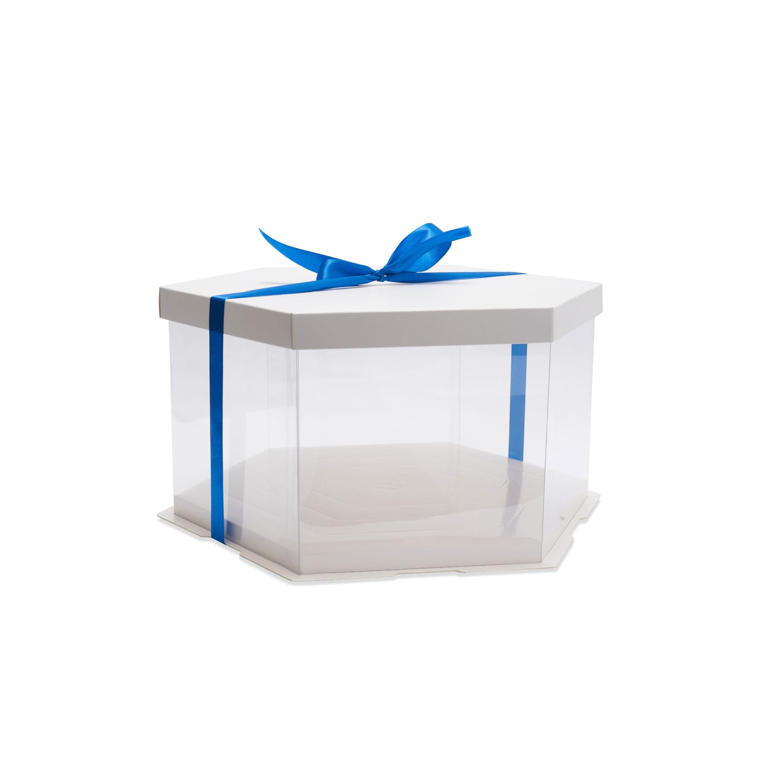 Transparent Hexagon Cake Box 