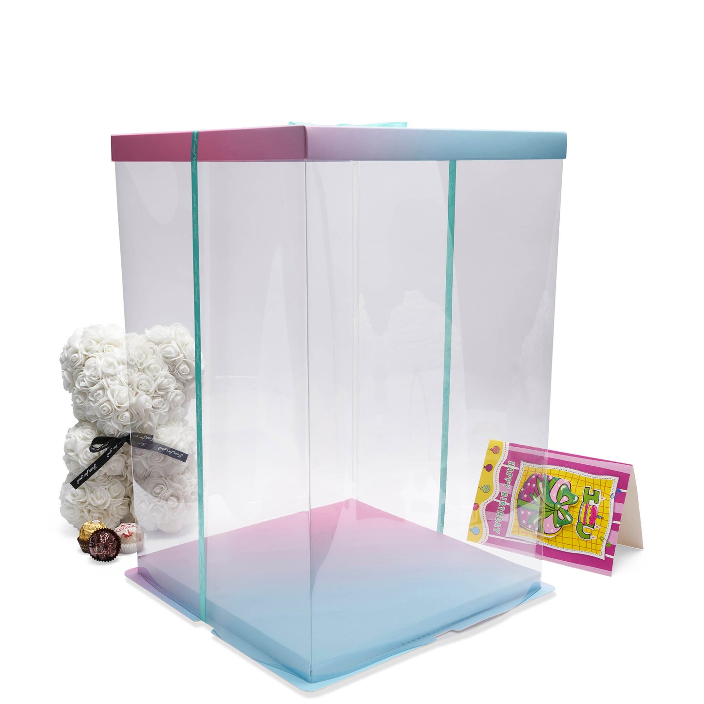 Clear Square Cake Boxes
