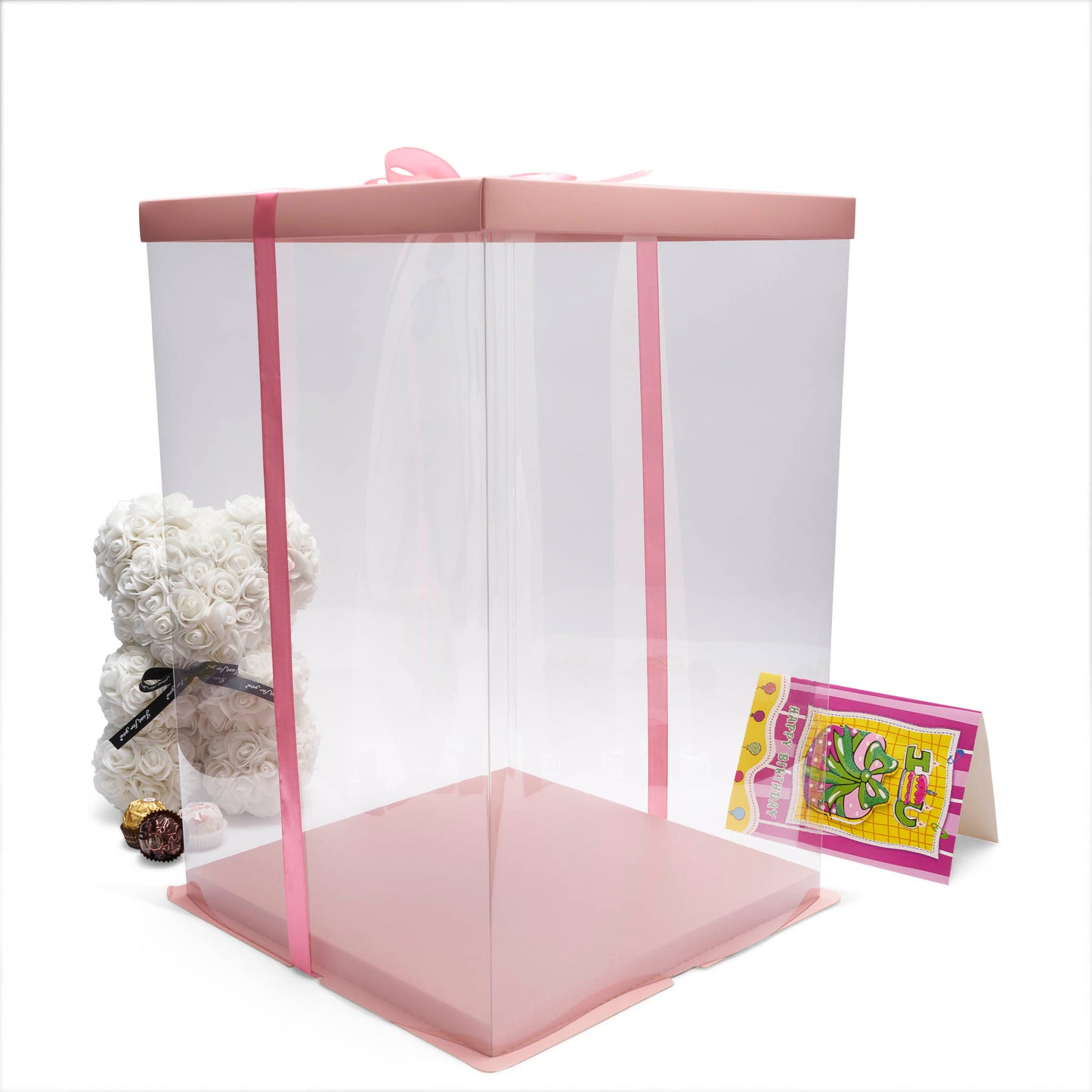 Clear Square Cake Boxes